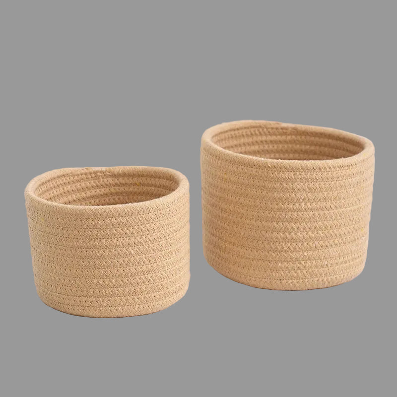 Cotton Rope Storage Basket | Eco-Friendly Organizer for Toys 9