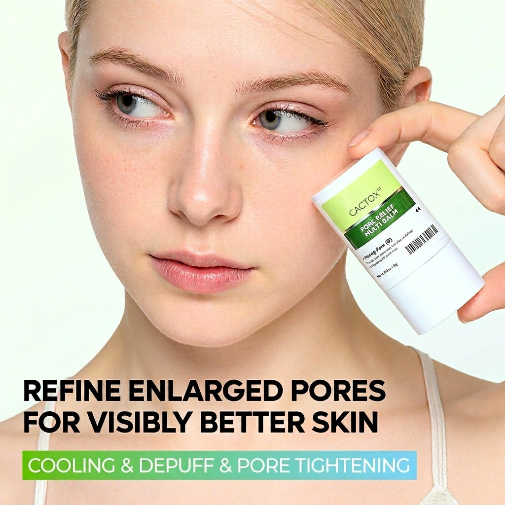CACTOX Pore Relief Multi Balm for Pores, Puffiness & Texture