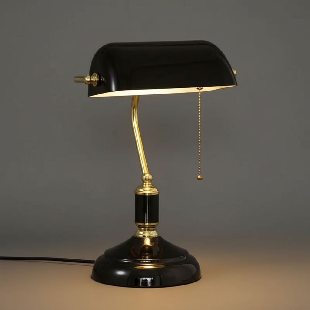 Elegant Glass Table Lamp | Stylish Bedside or Desk Lighting
