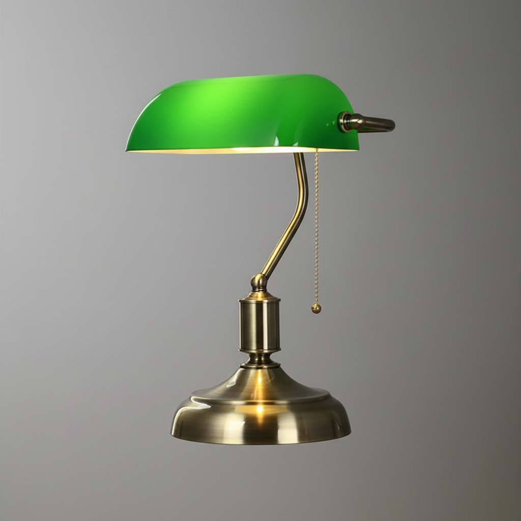 Elegant Glass Table Lamp | Stylish Bedside or Desk Lighting