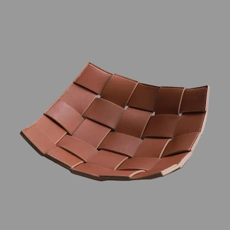 Elegant PU Leather Storage Tray | Valet Organizer 0