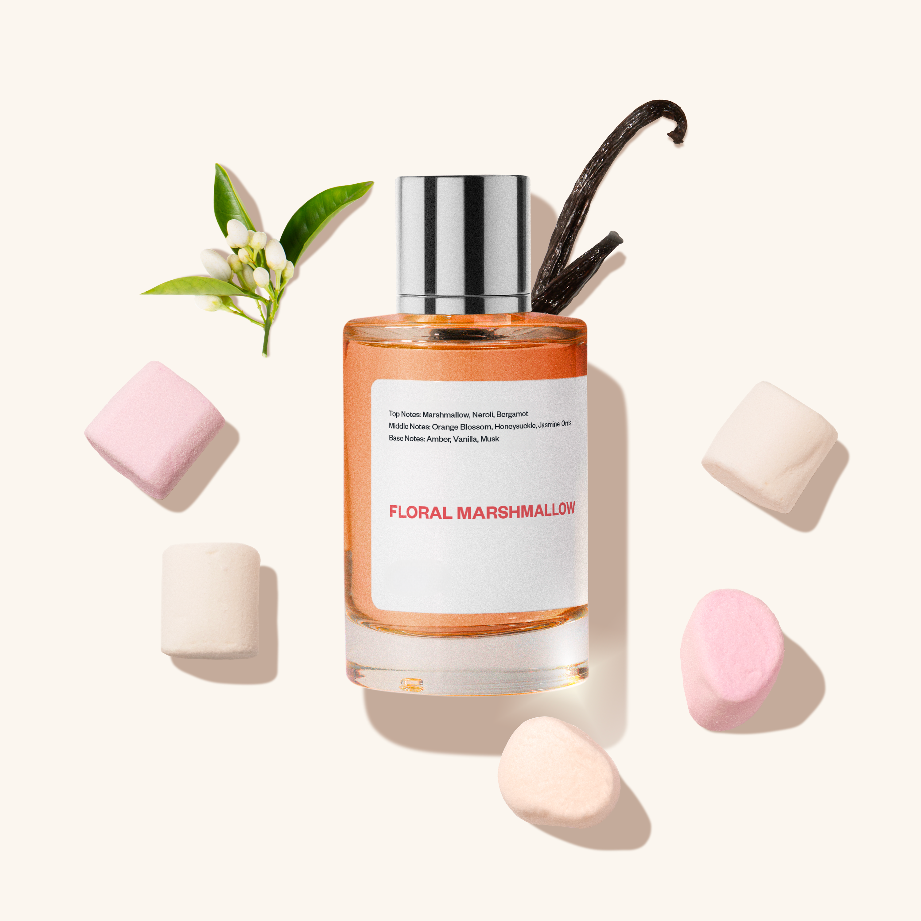 Floral Marshmallow Eau de Parfum for a Sweet, Warm & Long-Lasting Scent