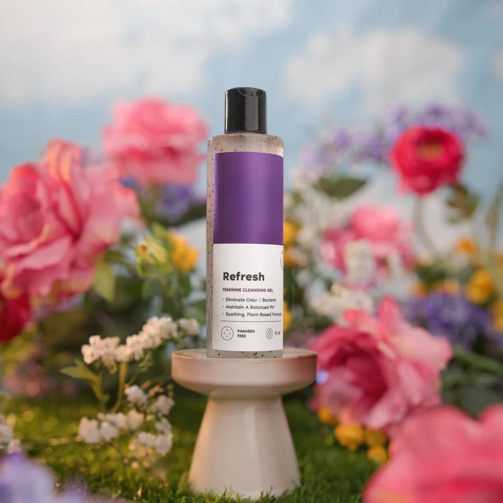 pH Balancing Intimate Body Wash for Sensitive Skin, Gentle Cleansing & Freshness