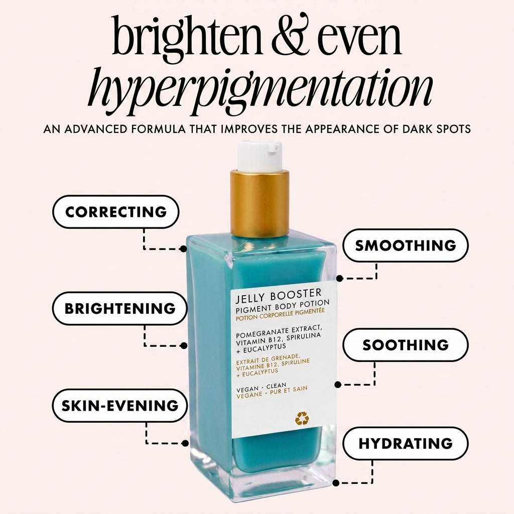 Jelly Booster Pigment Body Potion for Pigmentation, Dark Spots & Even Tone