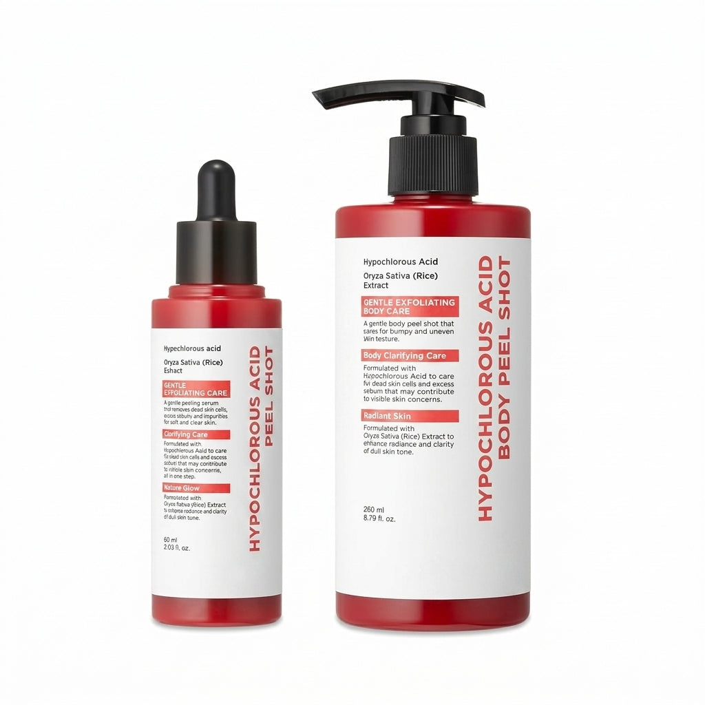 Hypochlorous Acid Peel Shot Duo for Exfoliation & Skin Texture