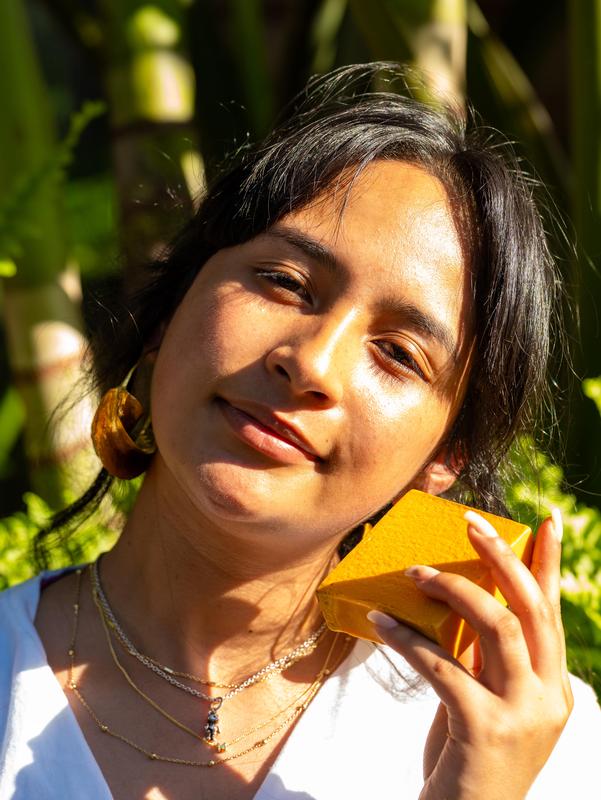 Lemon Turmeric Kojic Acid Brightening Bar Soap for Dark Spots