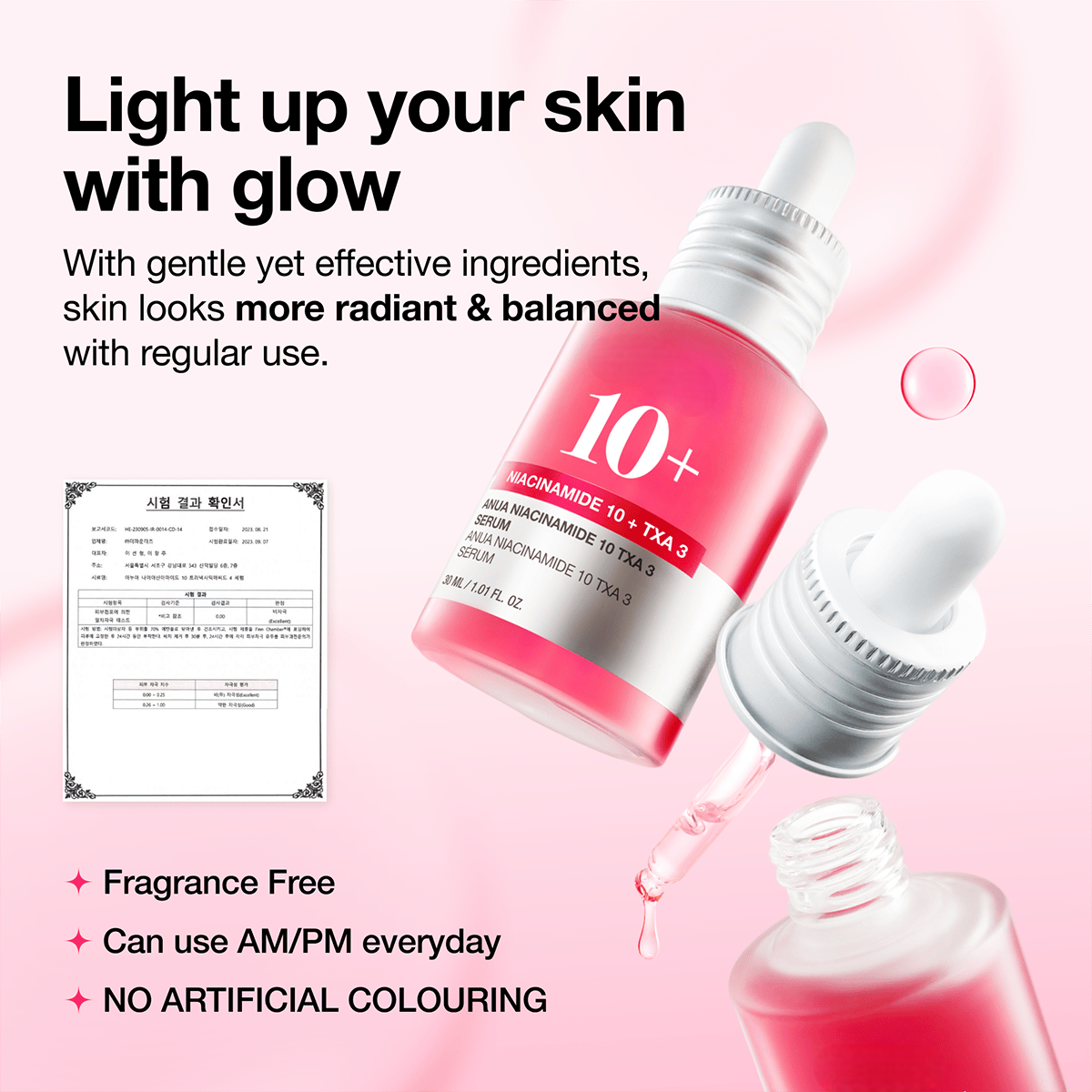 Niacinamide 10 TXA 4 Serum with Hyaluronic Acid for Dark Spots & Brightening