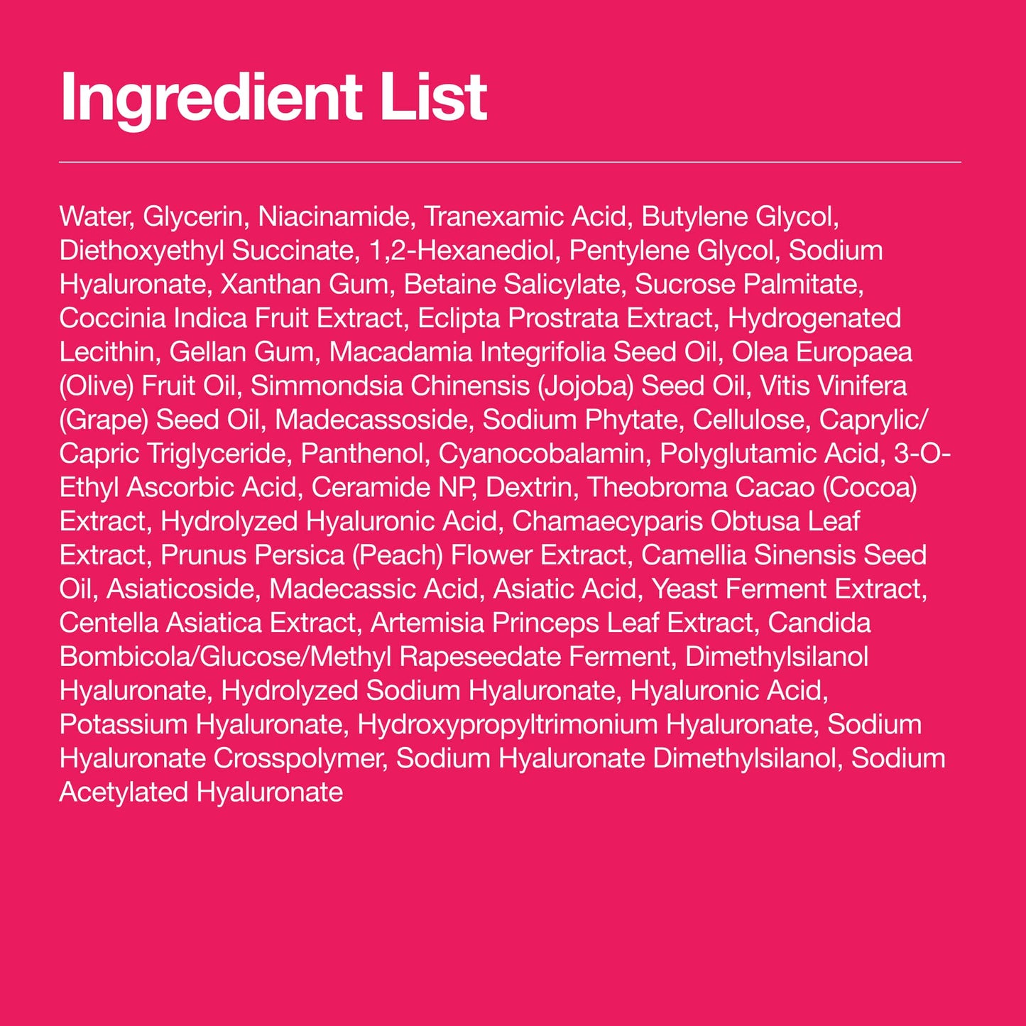 Niacinamide 10 TXA 4 Serum with Hyaluronic Acid for Dark Spots & Brightening