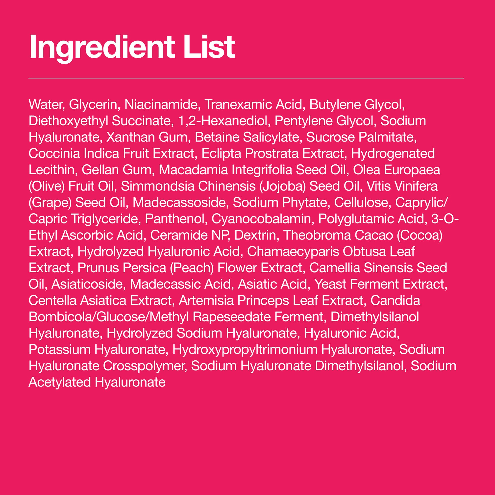 Niacinamide 10 TXA 4 Serum with Hyaluronic Acid for Dark Spots & Brightening