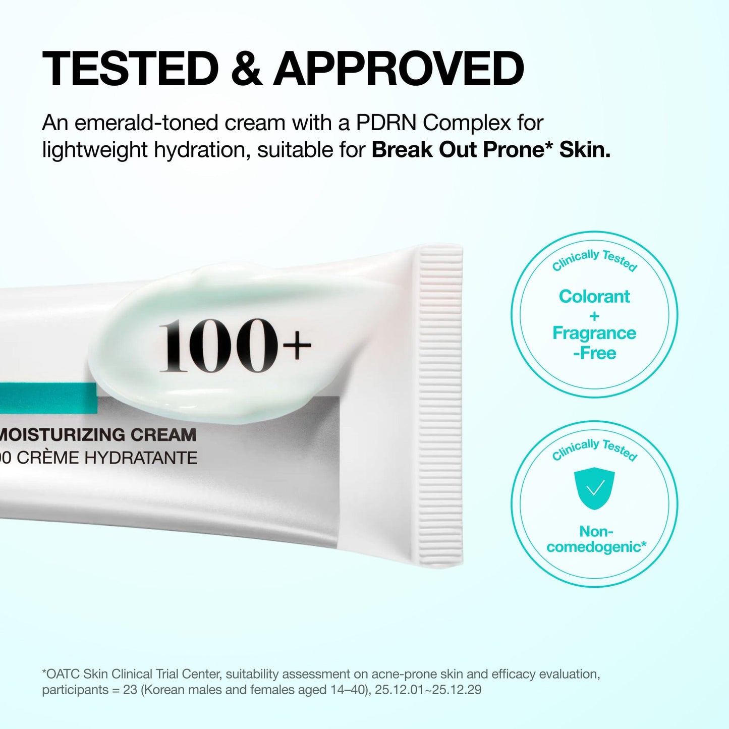 PDRN Hyaluronic Acid 100 Moisturizing Cream for Hydration & Glass Skin