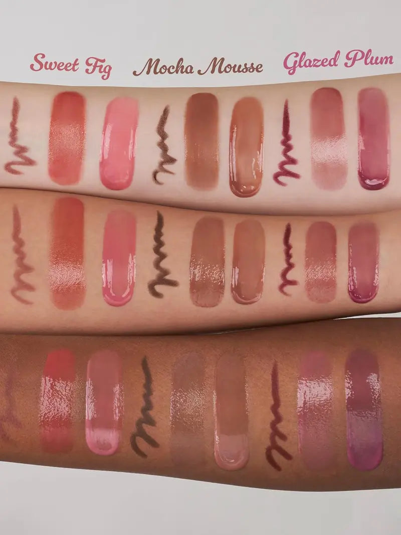 Volume Hack Trio for Fuller Lips, Plumping & Glossy Finish
