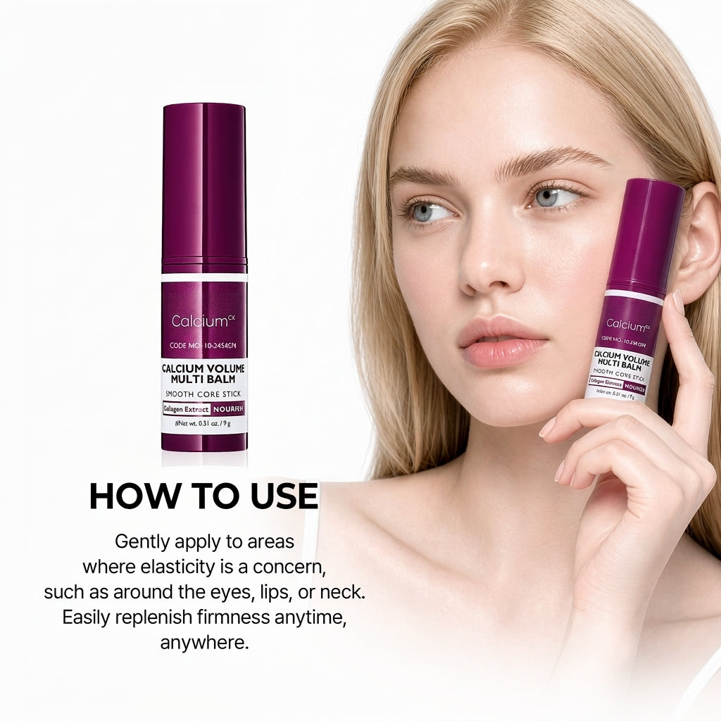 Calcium Volume Multi Balm + Eye Patch for Under Eye, Dark Circles & Fine Lines