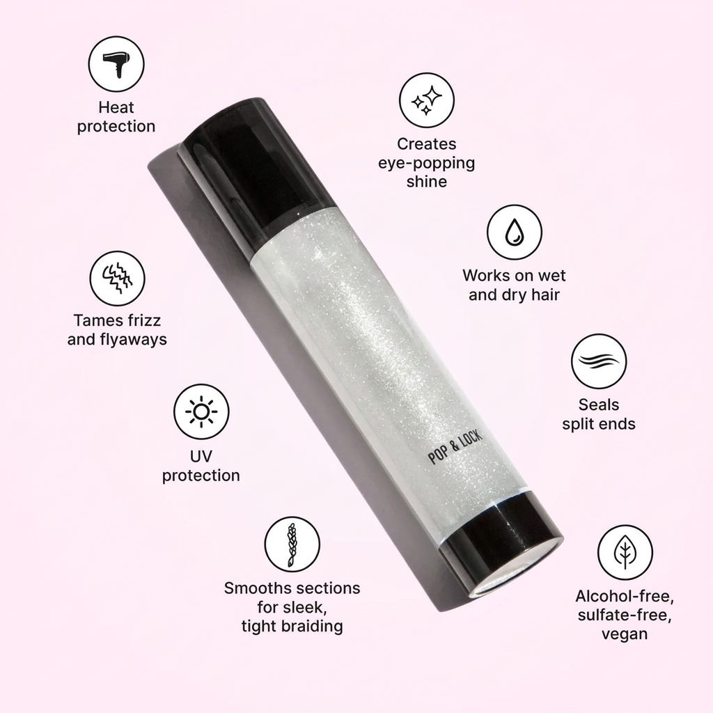 Pop & Lock High Gloss Finish for Glossy, Fuller-Looking Lips