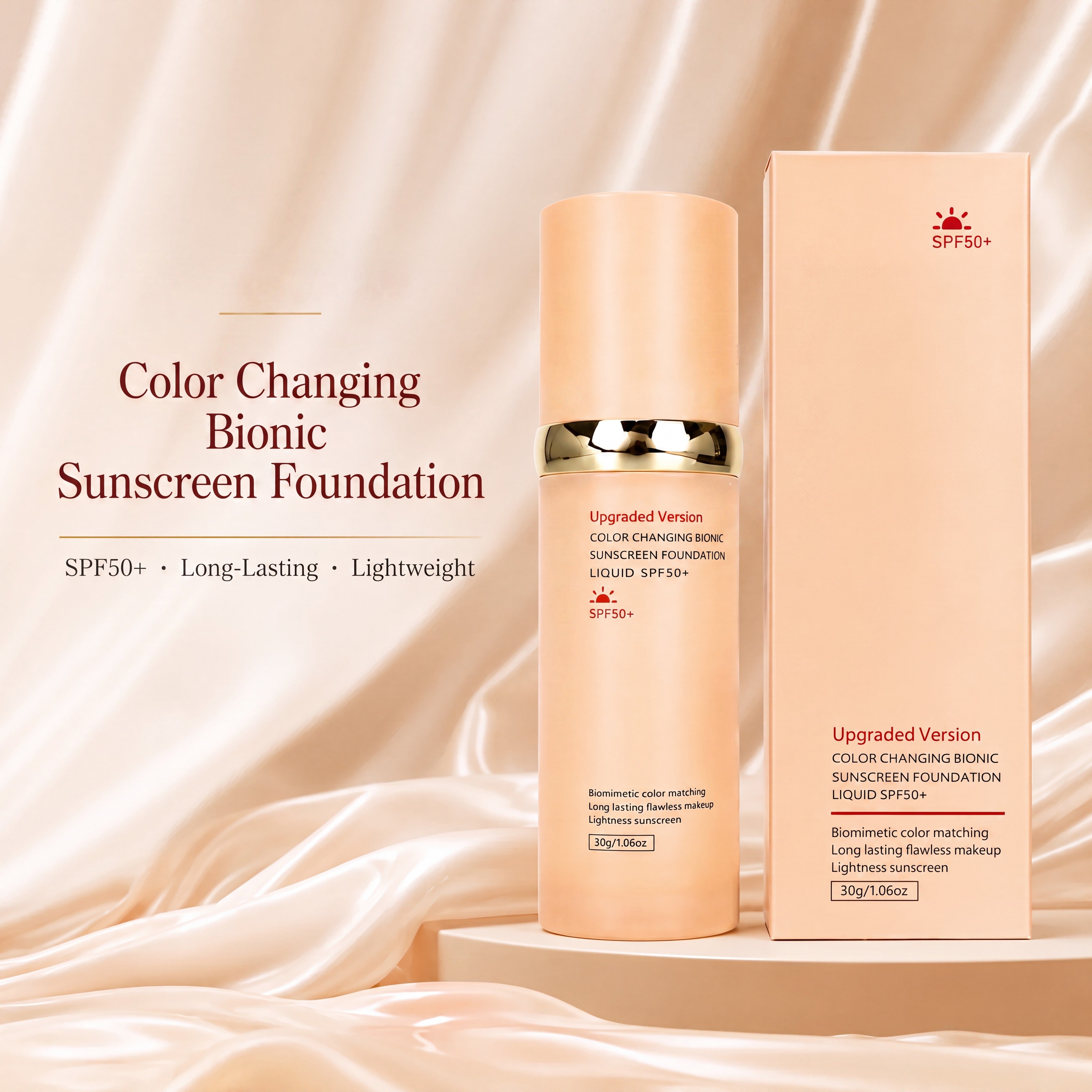 4-in-1 Hydrating Foundation for Coverage, Hydration & SPF Protection