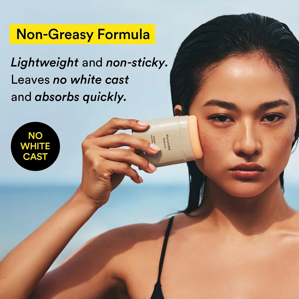 Airy Sunstick Smoothing Bar for Sun Protection, Smoothing & On-the-Go SPF